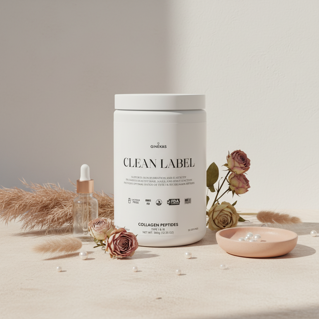 Collagen Peptides Type I & III — The Inner Glow