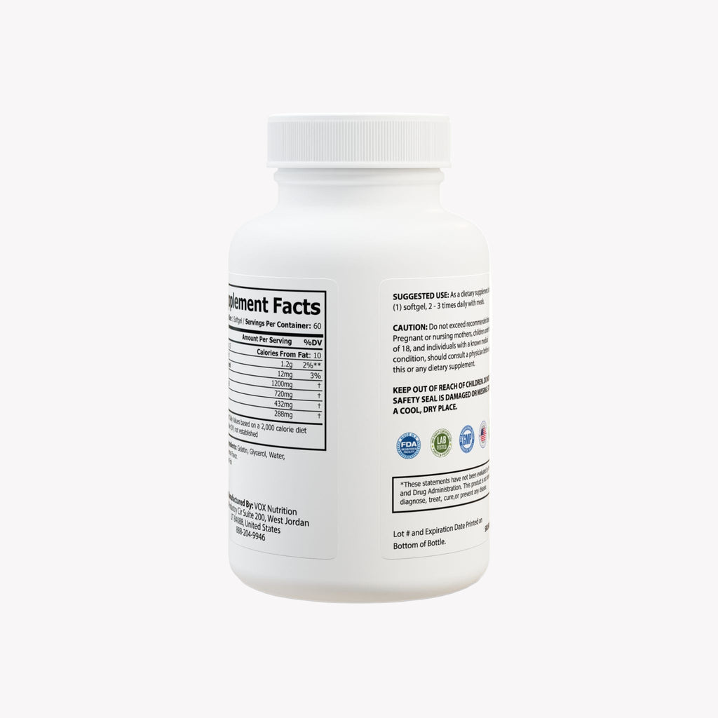 Oceara™ Pure Omega Softgels (60 Softgels)