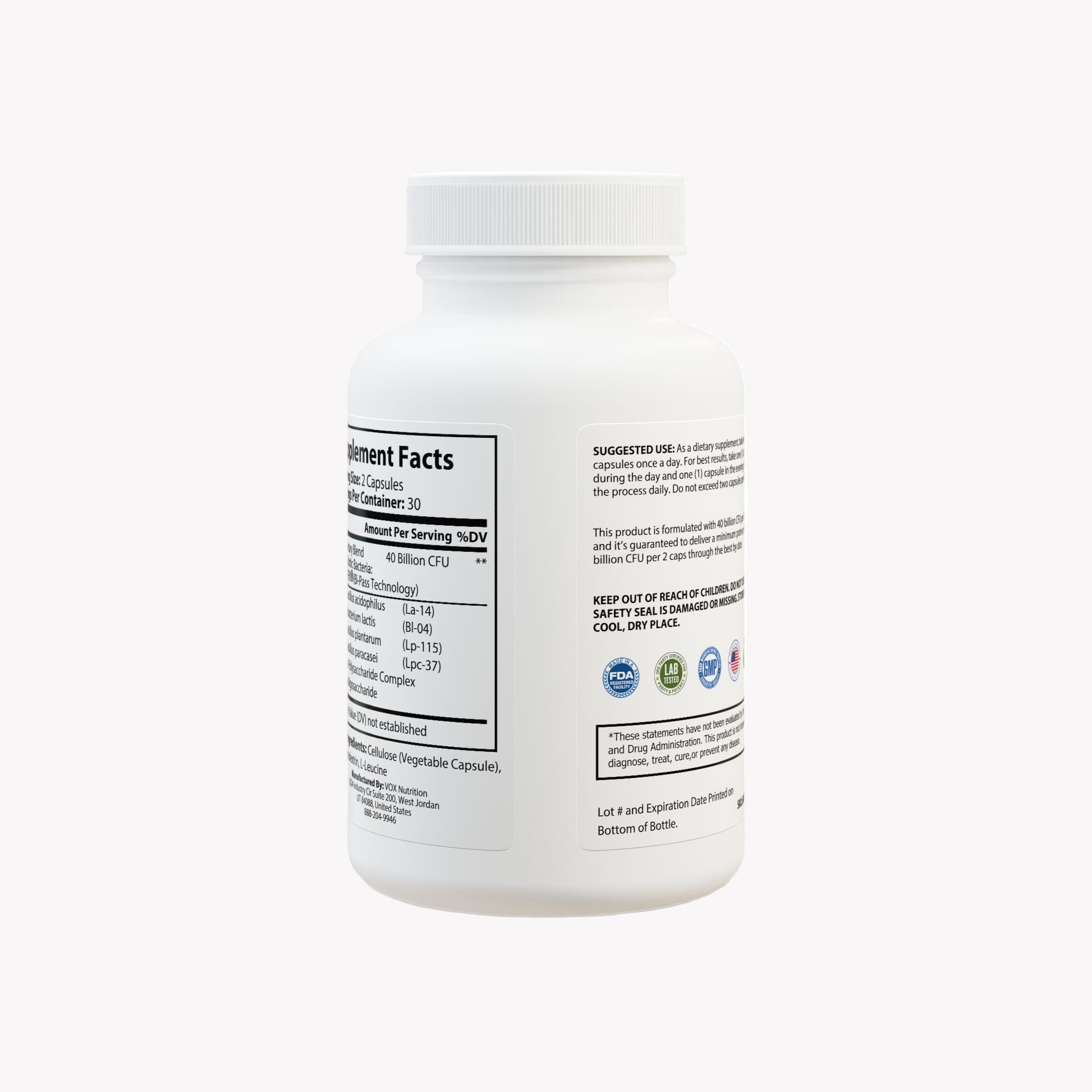 FloraCore™ Gut Balance Complex (60 Capsules)